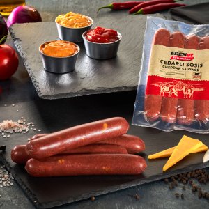 Dana Sosis Cheddarlı 4'lü Paket 100g x 4
