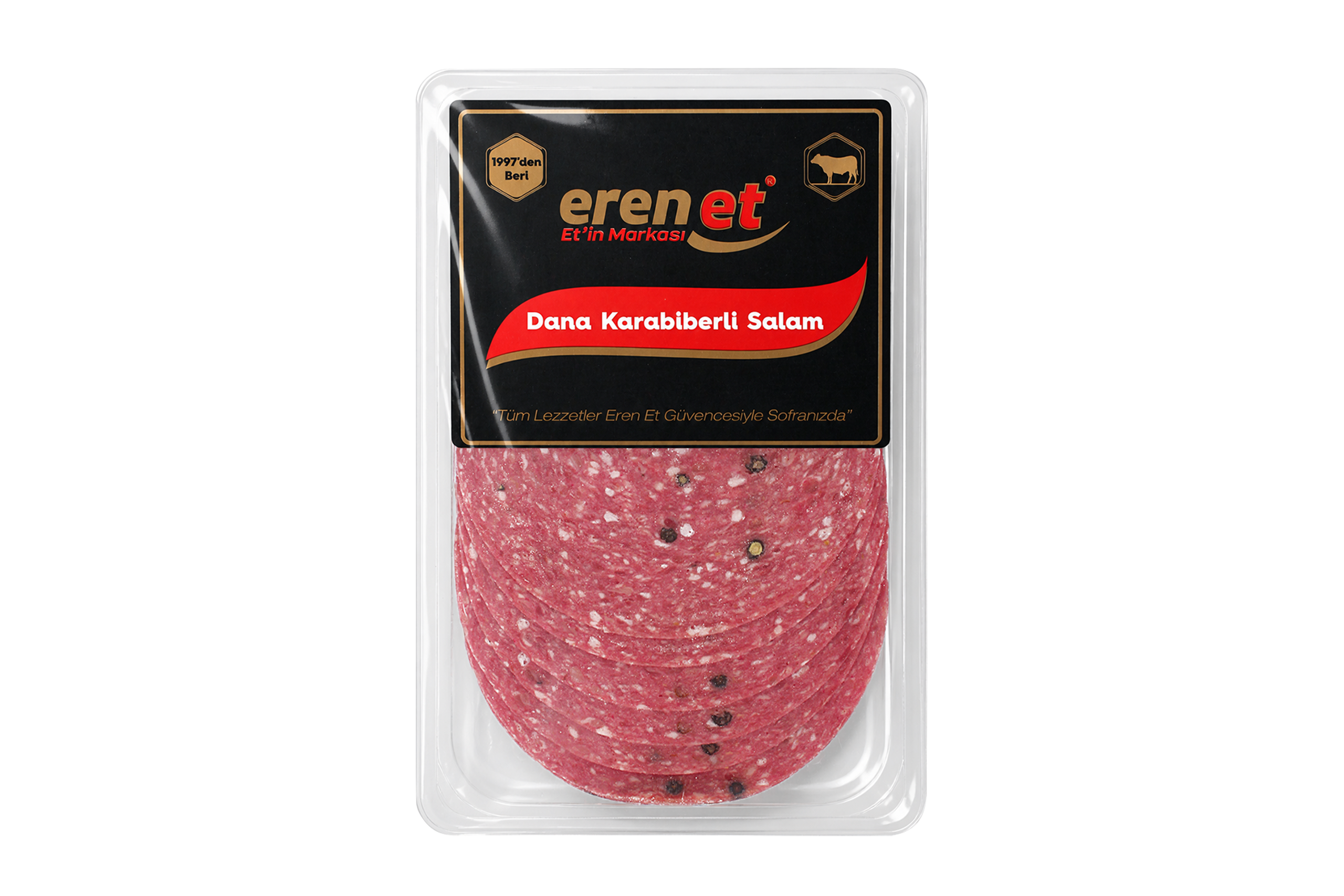 Macar Salam Karabiberli Dilimli 100g