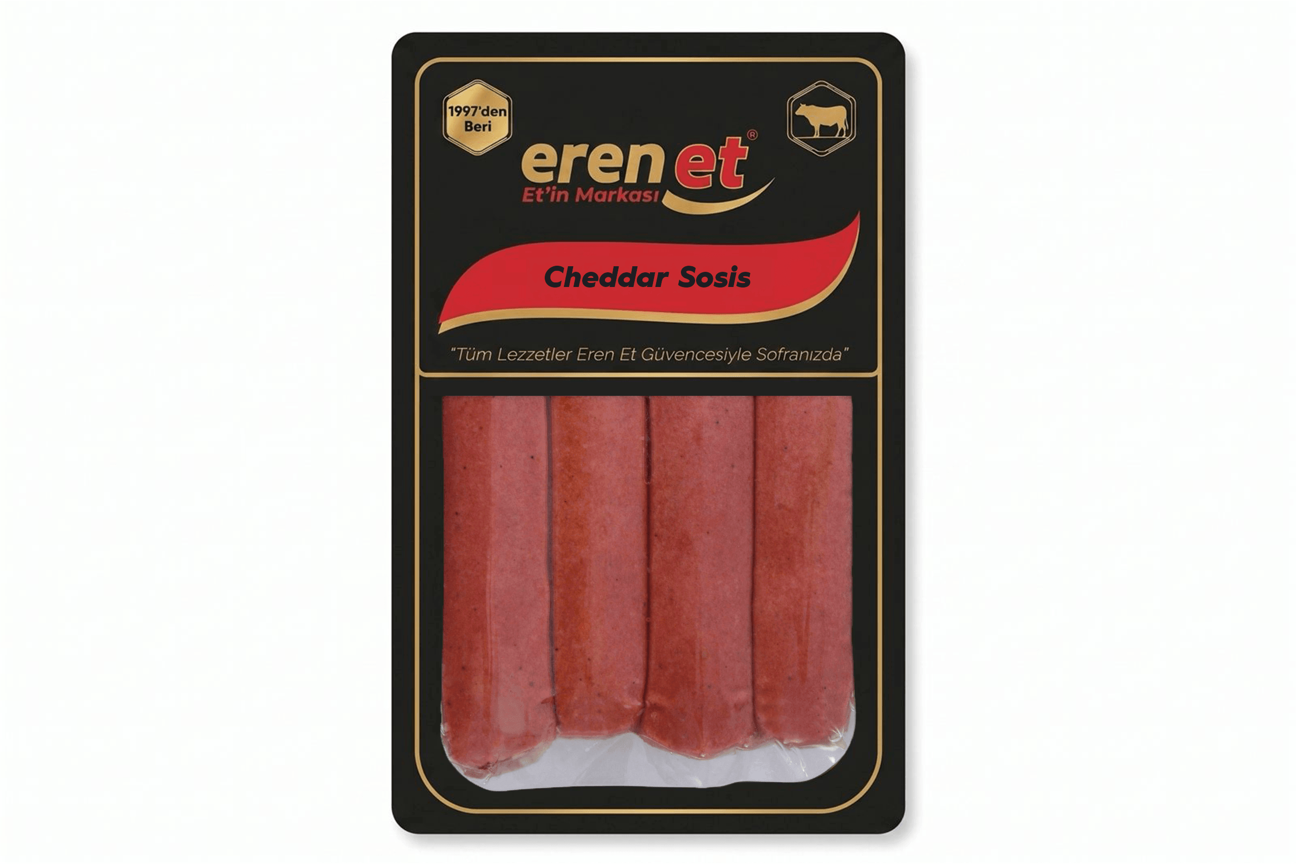 Dana Sosis Cheddarlı 4'lü Paket 400g
