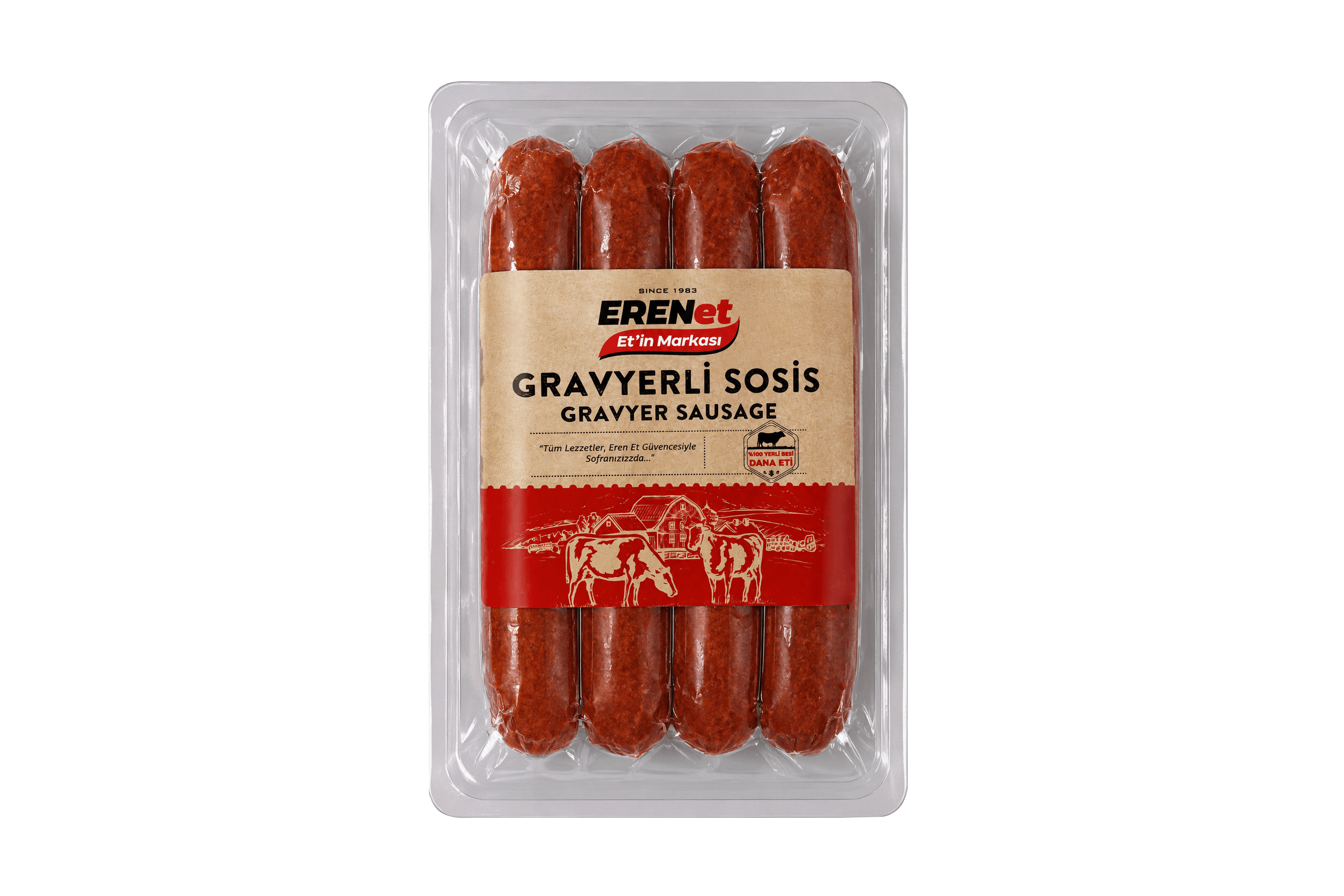 Dana Sosis Gravyerli 4'lü Paket 400g