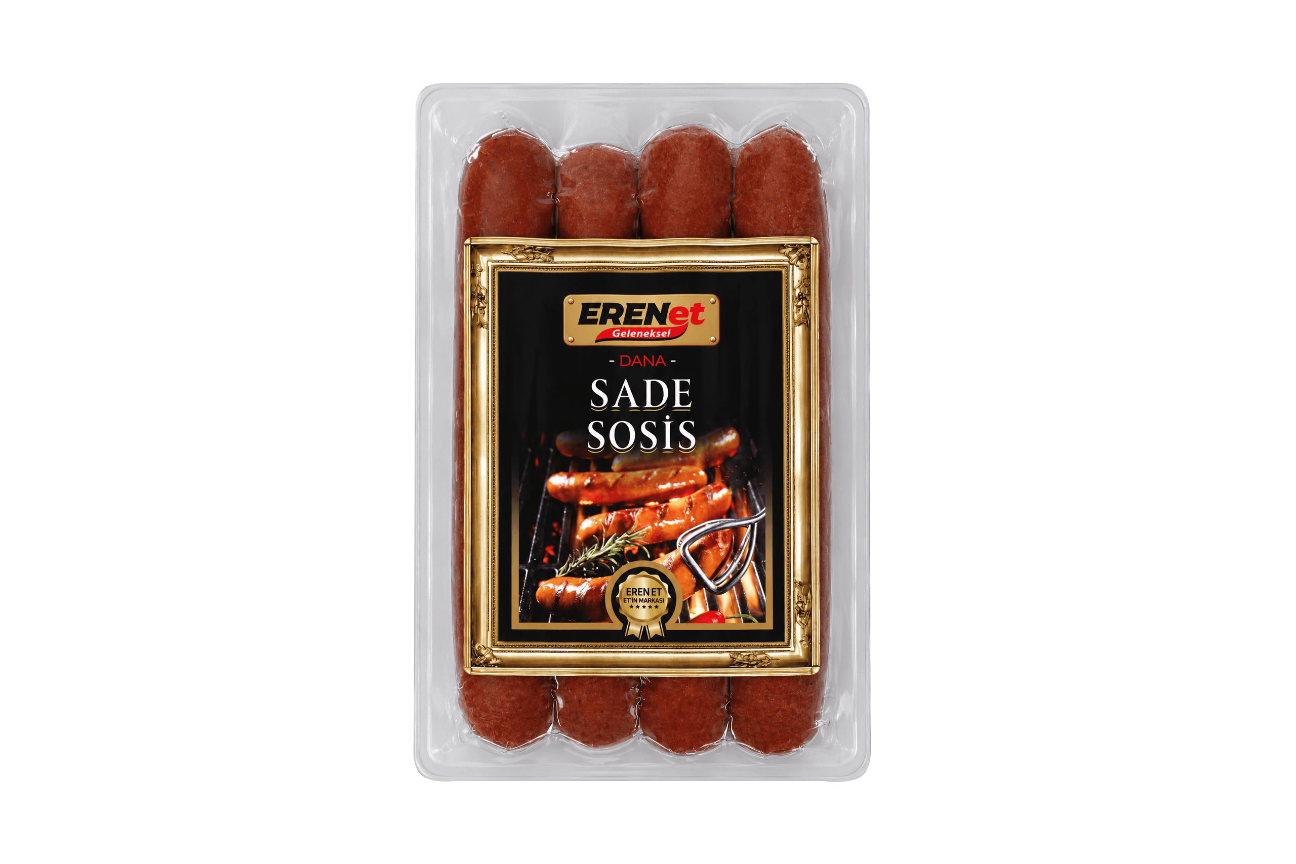 Dana Sosis Sade 4'lü Paket 400g